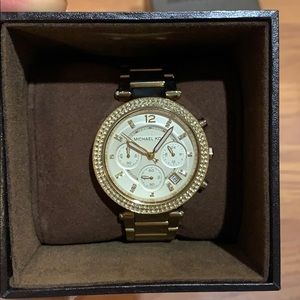 Gold Michael Kors Watch